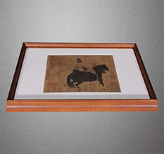 镇雄书画装裱配框服务案例